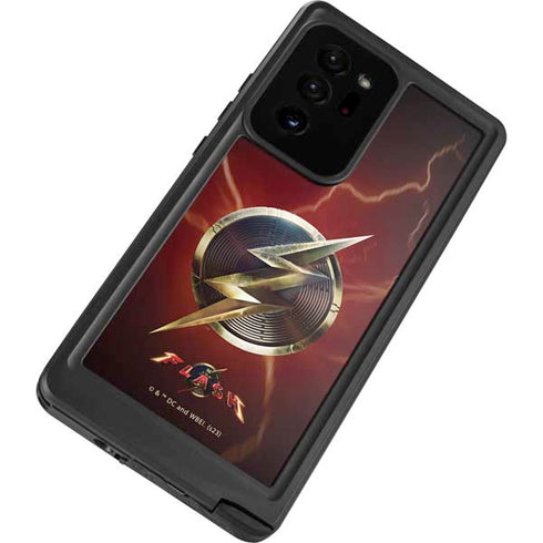 DC Comics The Flash Movie: Logo Poster Galaxy Note20 Ultra 5G Waterproof Case